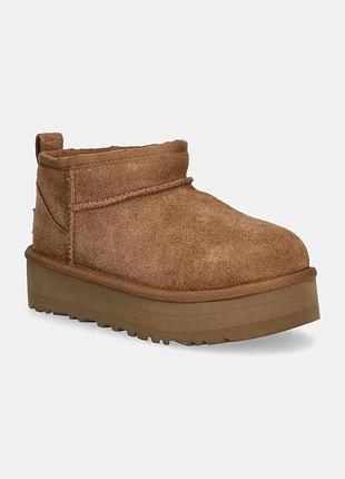 Снігові чоботи жіночі замшеві ugg classic, оригінал