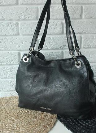 Michael kors raven сумка на плечо из натуральной кожи. оригинал, код.
