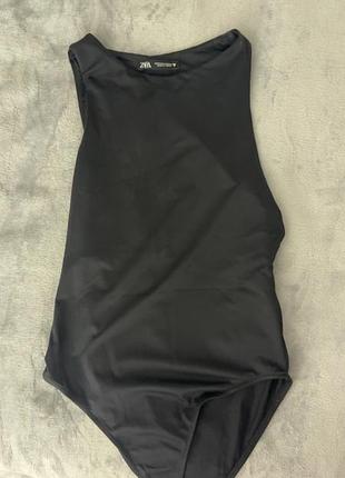 Боді жіноче zara чорне