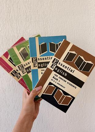 Підручники. вивчення мов. c.e. eckersley essential english for foreign students — комплект 4 книги (англійська, м'яка)
