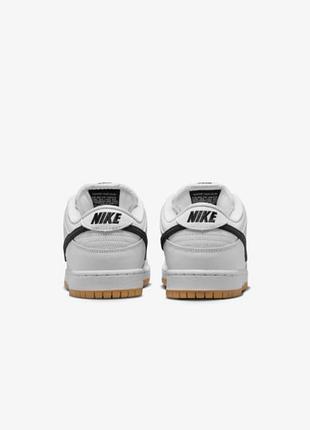 Nike sb dunk low white 5