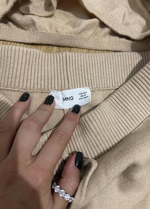 Спортивний костюм mango бежевий 6