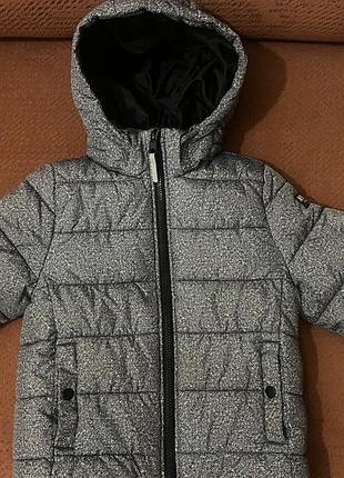 Детская зимняя куртка h&amp;m рост 110