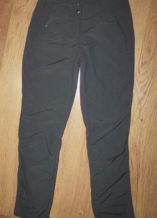 Женские легкие трекинговые штаны серые quechua decathlon xs