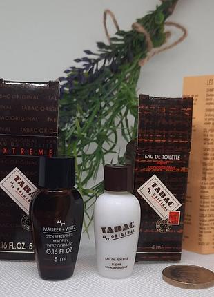 Tabac original extreme от maurer & wirtz  (5 ml, edt) | tabac original super concentrated от maurer & wirtz  (4 ml, edt)