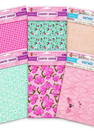 Папір для декупажу paperpatch-40х60 дизайн в асортименті, 40х60 см, 2 листи
