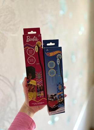 Дитяча електро-щітки barbie  та hot wheels