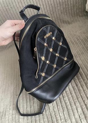 Рюкзак чорний river island
