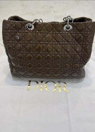 Сумка dior оригінал лакована 8