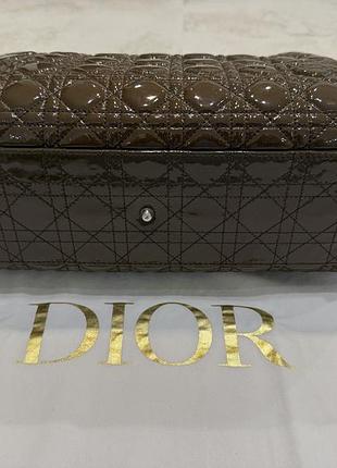 Сумка dior оригінал лакована 3