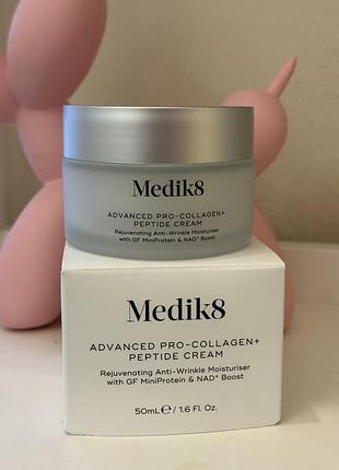 Антивіковий зволожуючий крем medik8 advanced pro-collagen+ peptide cream