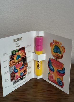 Пробник парфумів moschino toy 2 bubble gum