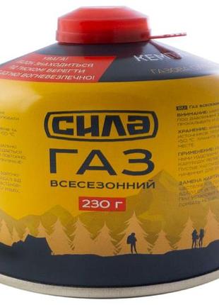Газ для кемпінгу сила 230 г всесезонний (680246)