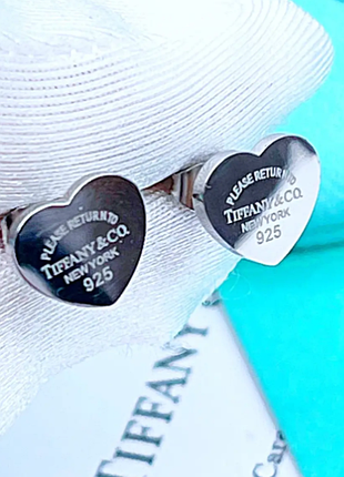 Серьги тиффани из медицинского золота stainless steel, xuping позолоченные