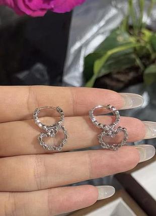 Сережки з медичної сталі stainless steel