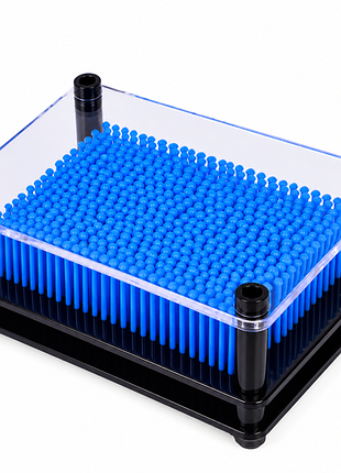 Об'ємна панель-антистрес з рухомими елементами "3d пін арт" mk 5967(dark-blue) темно-синій