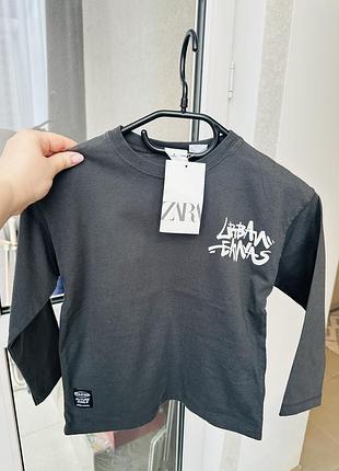 Дитячий лонгслів zara