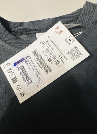 Дитячий лонгслів zara 8