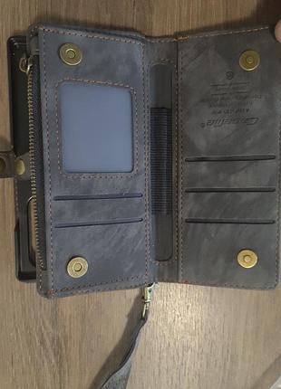 Чохол-гаманець caseme magnetic для samsung galaxy note 10 black