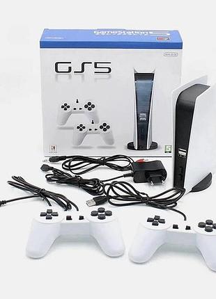 Ігра консоль ретро приставка для телевізора dendy game station gs5 200 ігор 8 bit