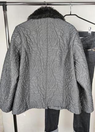 Красивая брендовая стильная куртка alex & co синтепон этикетка2 фото