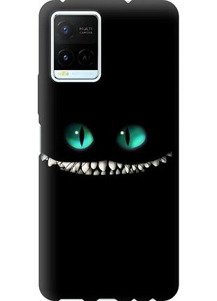 Чехол силиконовый на телефон vivo y21 чеширский кот "689u-669-58250"