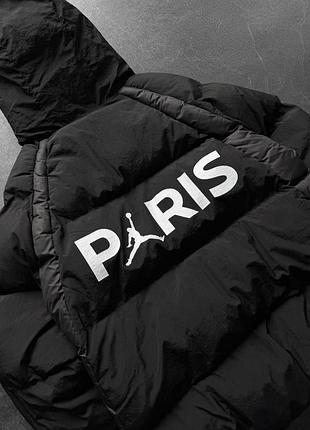 Куртка jordan paris чорна 2