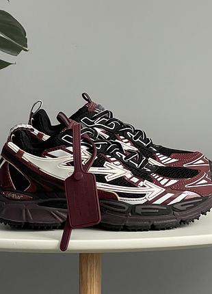 Off white be right back burgundy