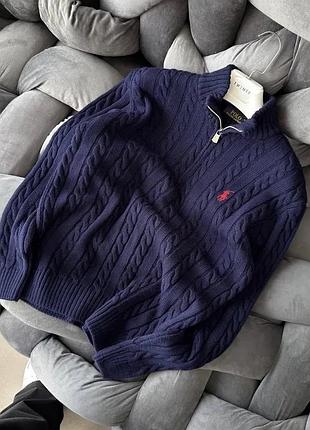 Polo ralph lauren полузамок косичка