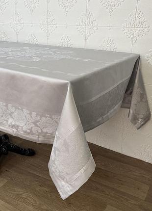Скатертина тефлонова masali 160х350 jumbo gri pvs