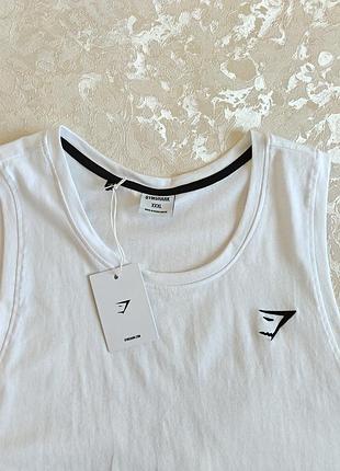 Чоловіча майка gymshark crest tank 6