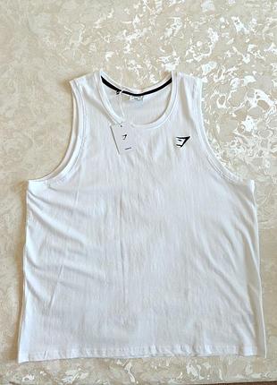 Чоловіча майка gymshark crest tank 5