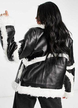 Missguided дубленка,xs-s. 2