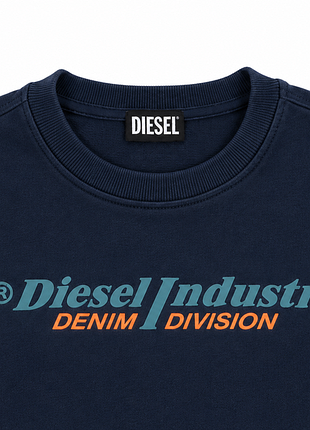 Світшот чоловічий diesel m синій 3