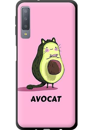 Чехол tpu на телефон samsung galaxy a7 (2018) a750f avocat "4270b-1582-58250"