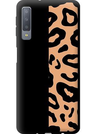 Чехол tpu на телефон samsung galaxy a7 (2018) a750f пятна леопарда "4269b-1582-58250"