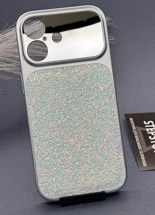 Чохол для iphone 16 glitter mirror case з блискітками протиударний жіночий