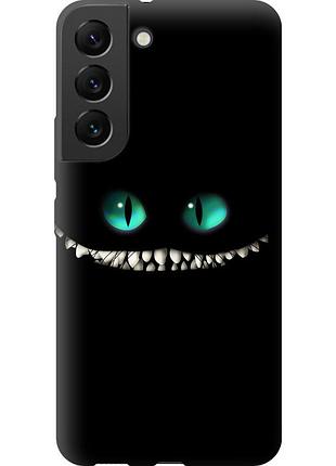 Чехол силиконовый на телефон samsung galaxy s22 чеширский кот "689u-2494-58250"