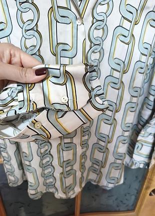 Zara сорочка сатинова р.xl 8