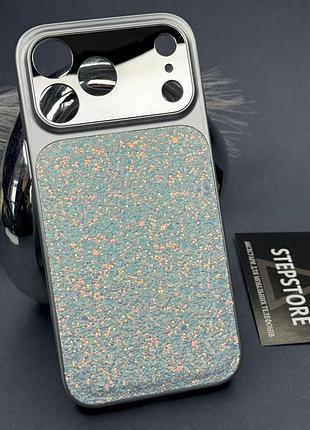 Чохол для iphone 17 pro max glitter mirror case з блискітками протиударний жіночий