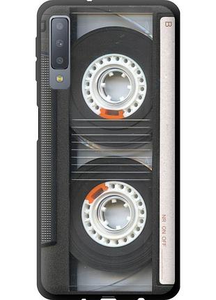 Чехол tpu на телефон samsung galaxy a7 (2018) a750f кассета "876b-1582-58250"