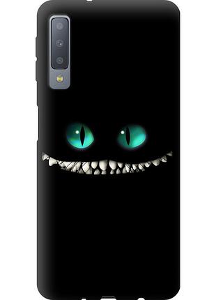 Чохол tpu на телефон samsung galaxy a7 (2018) a750f чеширський кіт "689b-1582-58250"