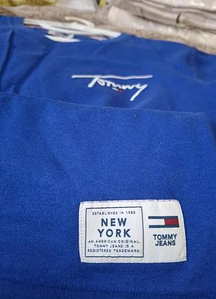 Футболка синя tommy hilfiger 6