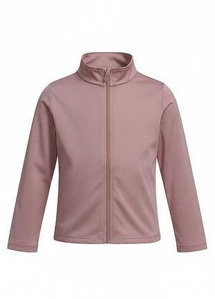 Детская спортивная кофта для девочки decathlon 5-6 лет, 113-122 см, розовая