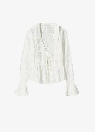 Блуза рубашка bershka,p. l 3