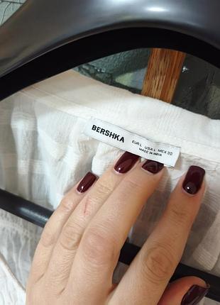 Блуза рубашка bershka,p. l 5