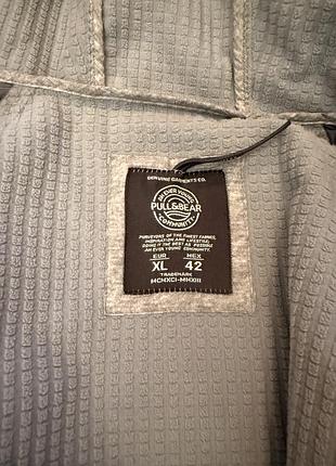 Куртка для підлітків pull and bear сіра 8