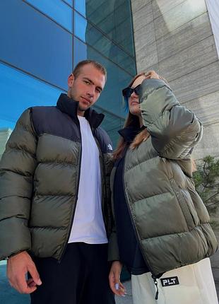 Зимовий пуховик the north face 700 olive