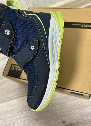 Чоботи для дітей jack wolfskin зимові сині 5