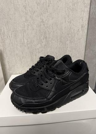 Кросівки nike air max 90 чорні 2